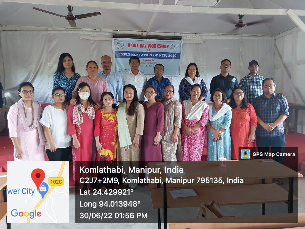 ONE DAY WORKSHOP ON IMPLEMENTATION OF NEP, 2020 | SOUTH EAST MANIPUR ...